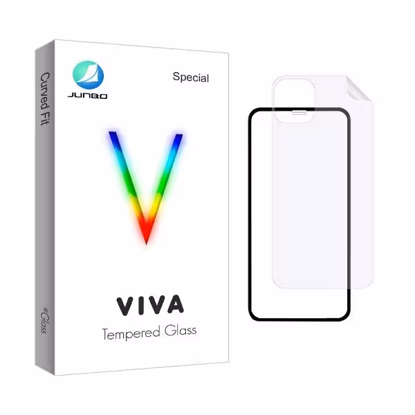 محافظ صفحه نمایش جانبو مدل 2FN مناسب برای گوشی موبایل اپل iPhone 13 به همراه محافظ پشت گوشی