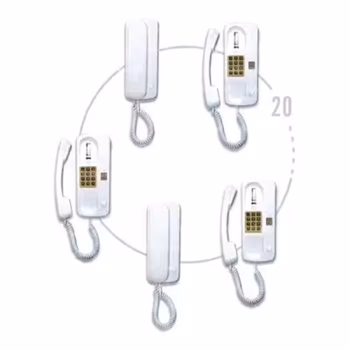 گوشی صوتی اینترکام سیماران 1-20 DMS