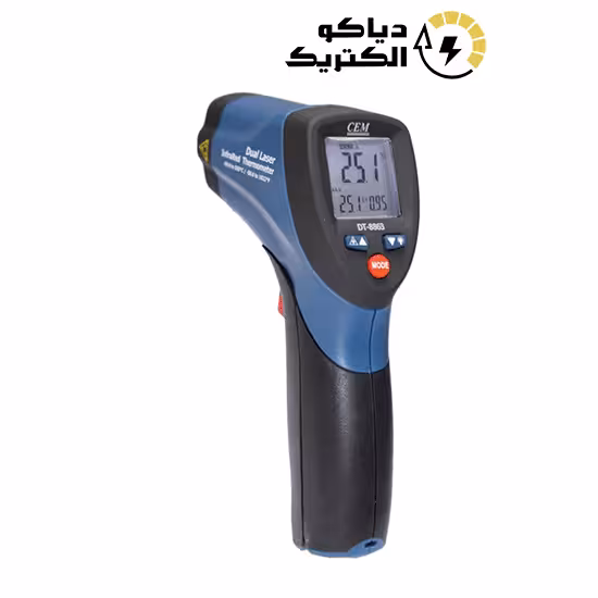 دماسنج ترمومتر لیزری800 درجه مدل CEM DT-8863