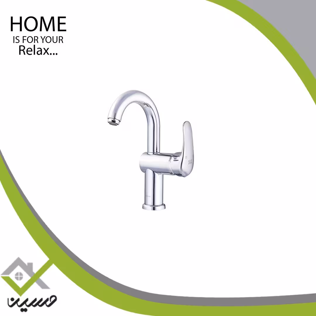 شیر روشویی علم دار کلار مدل دریا(هزینه ارسال پس کرایه است)