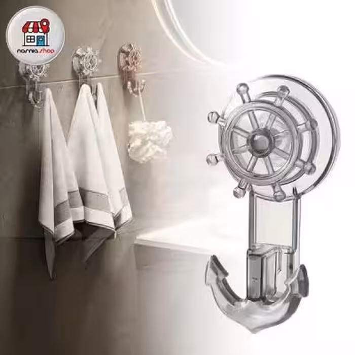 آویز حوله چسبونکی مدل لنگر