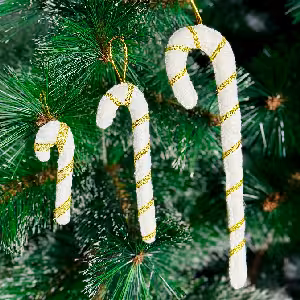 اویز عصا نمدی کریسمس کد 480