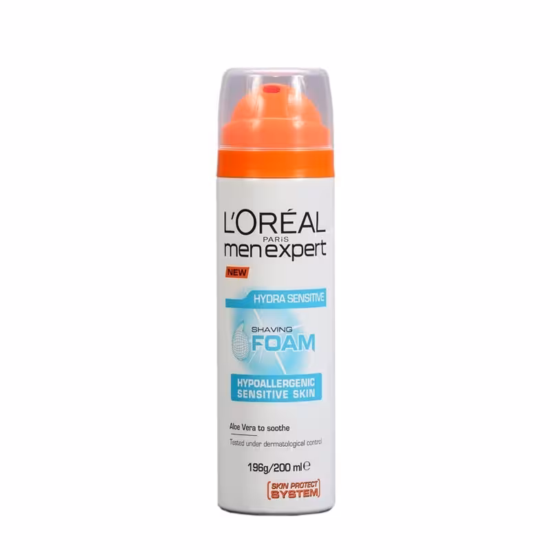 کف اصلاح آبرسان لورآل L'OREAL مدل هیدرا سنسیتیو 200 میل