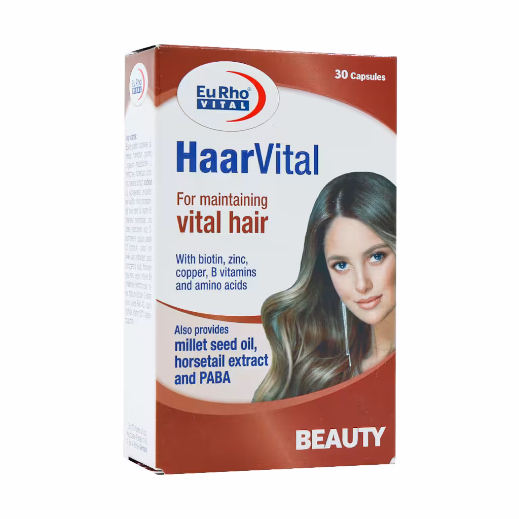 کپسول هر ویتال یوروویتال 30 عدد Eurho Vital Haar Vital 30 Caps
