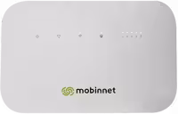 مودم MobinNet 4G/FD-LTE مدل B612 به همراه 200 گیگابایت اینترنت 6 ماهه