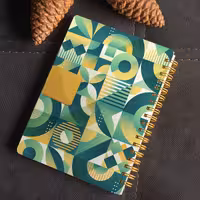 دفتر یادداشت طرح هندسی