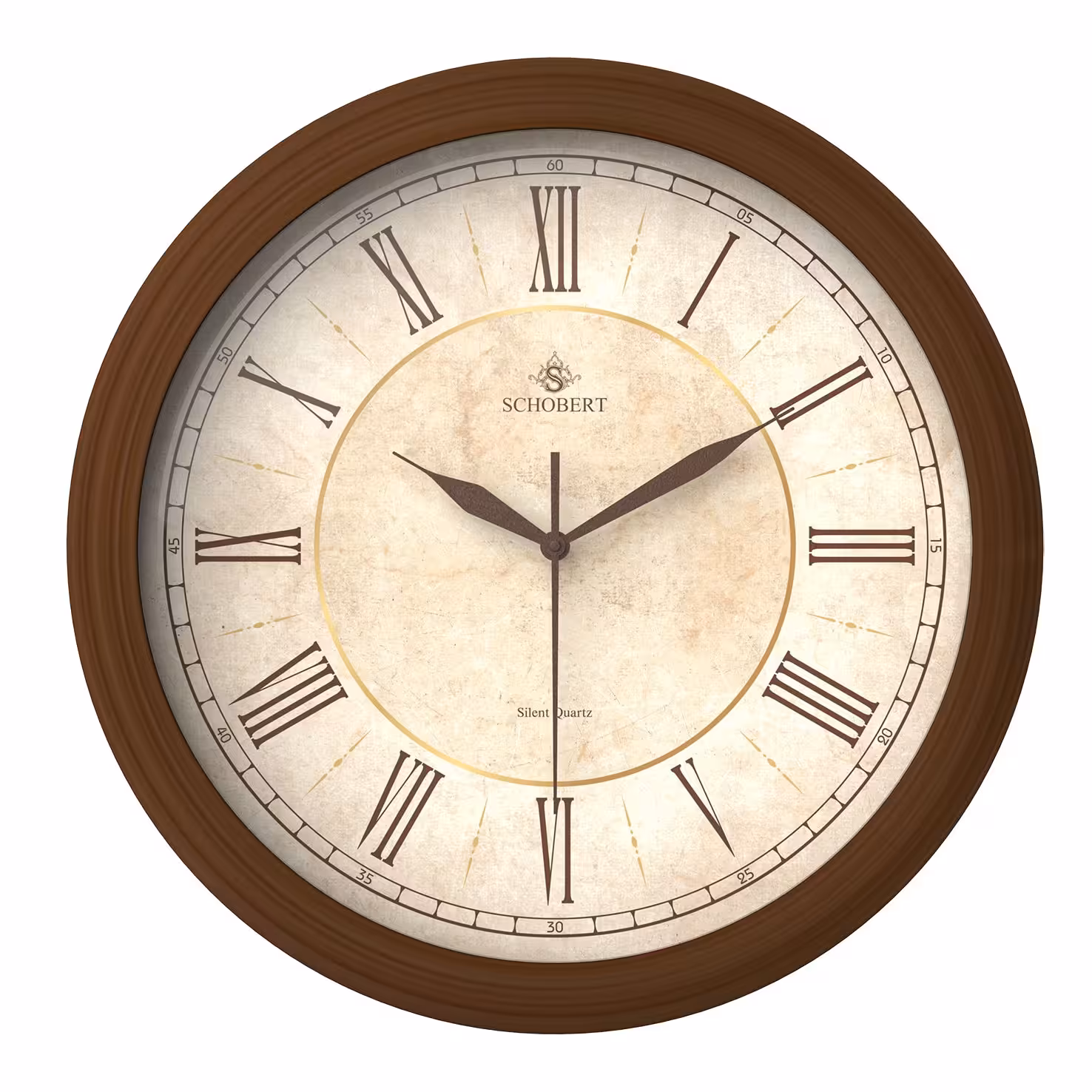 ساعت دیواری چوبی (هزینه ارسال به عهده مشتری عزیز)