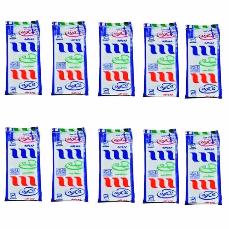 دستمال جیبی شکوه بسته 10 عددی