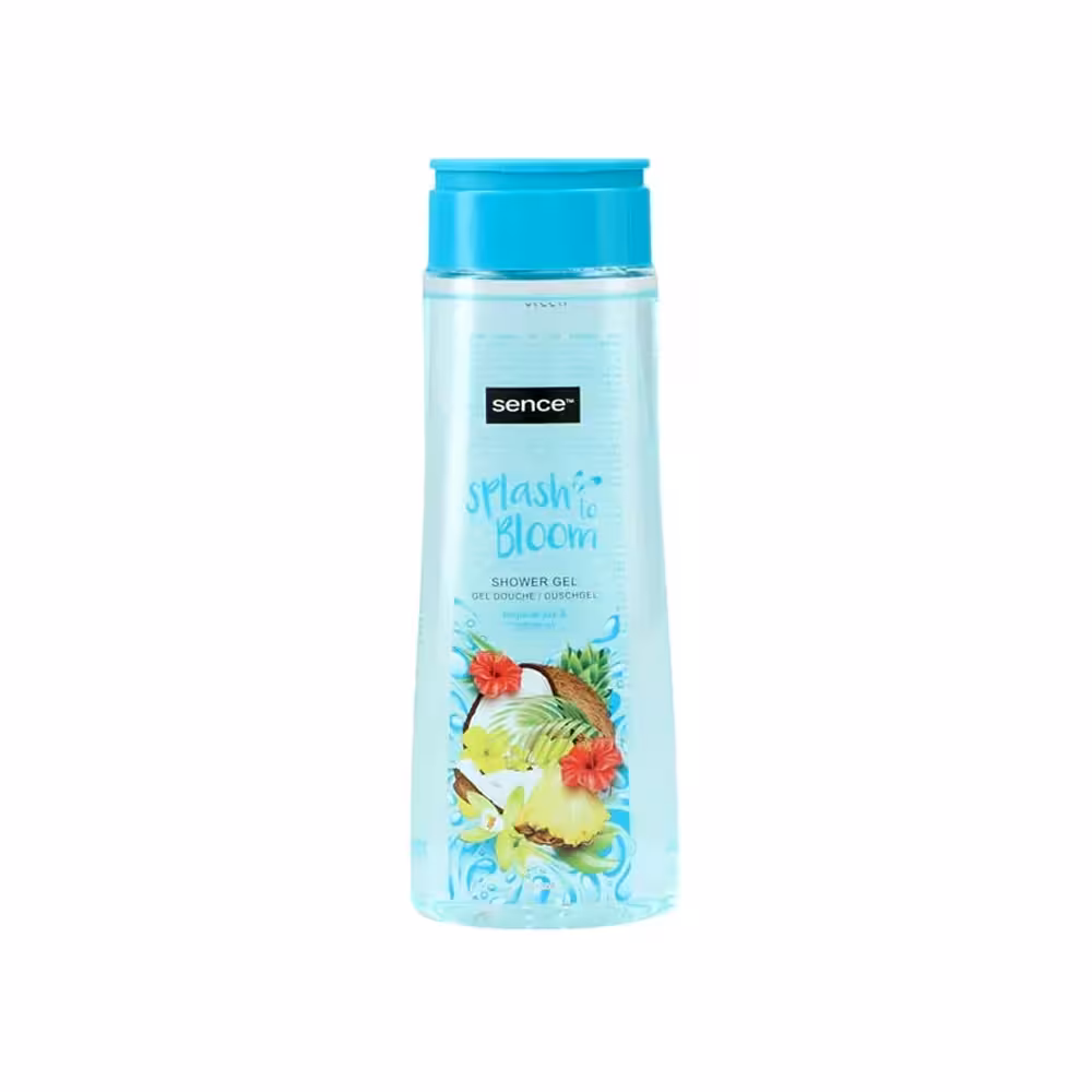 شامپو بدن سنس مدل splash to bloom حاوی عصاره نارگیل 300 میل