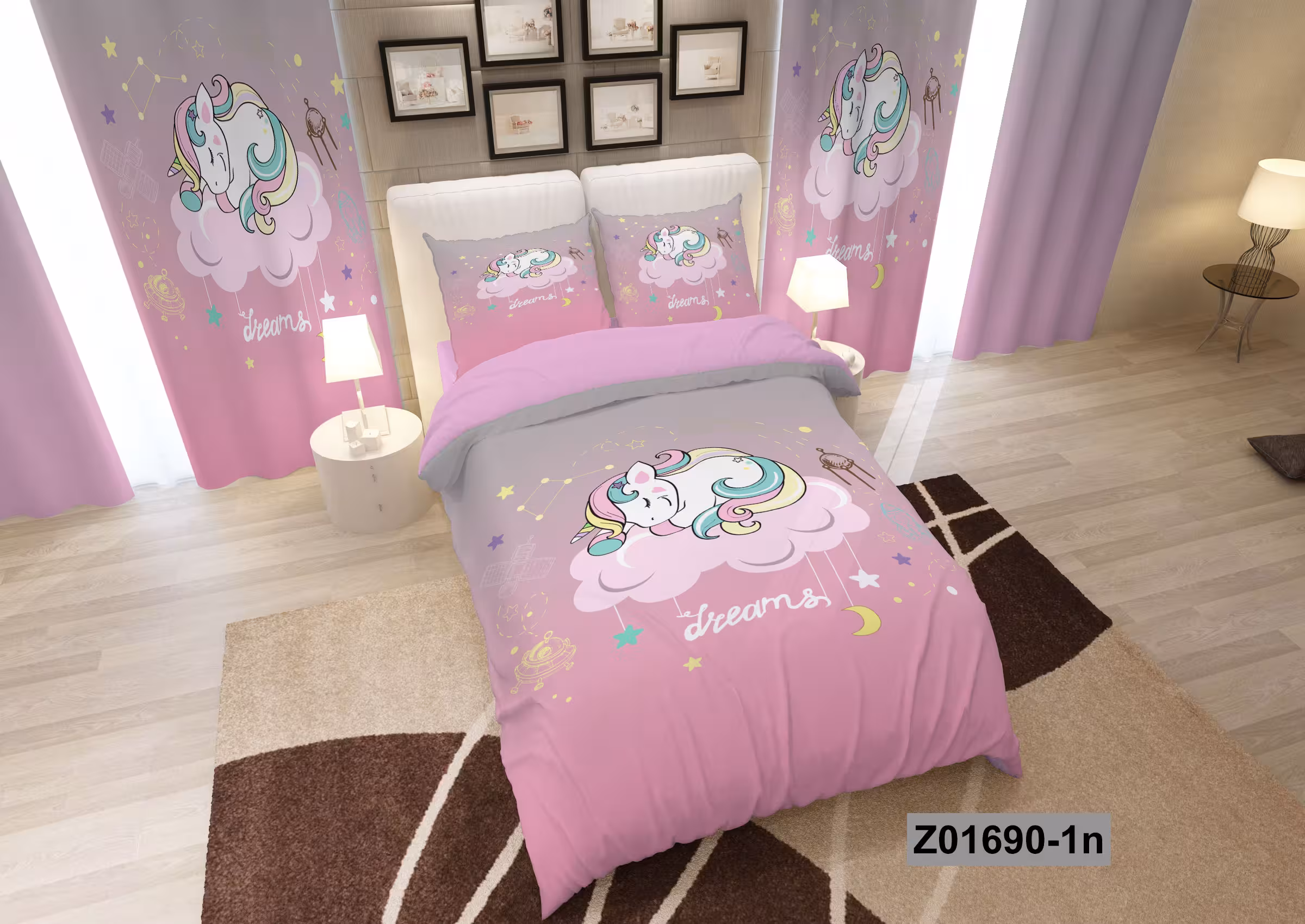لحاف روتختی تنسل سه بعدی (3D) کالای خواب متین کد 1690