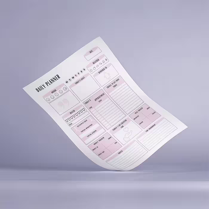 پلنر روزانه کد PL-98049
