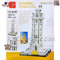 لگو برج کج پیزا سری آرشیتکت Architecture  Leaning  Tower  Pisa LX A447