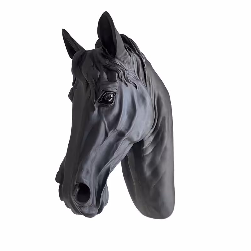 مجسمه دیواری طرح سر اسب کد 880