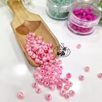 منجوق درشت صورتی روشن