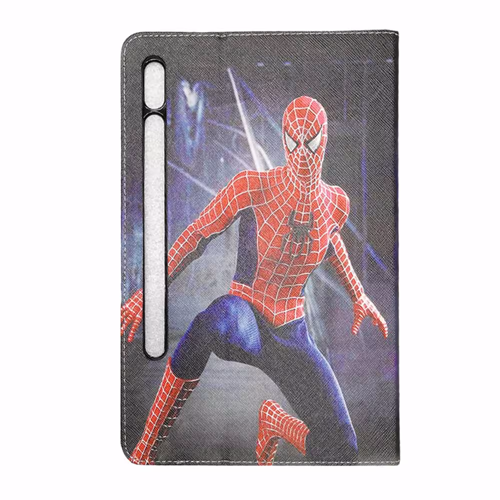 کیف کلاسوری طرح اسپایدرمن 1 | تبلت سامسونگ Tab S8 (X700-X706)
