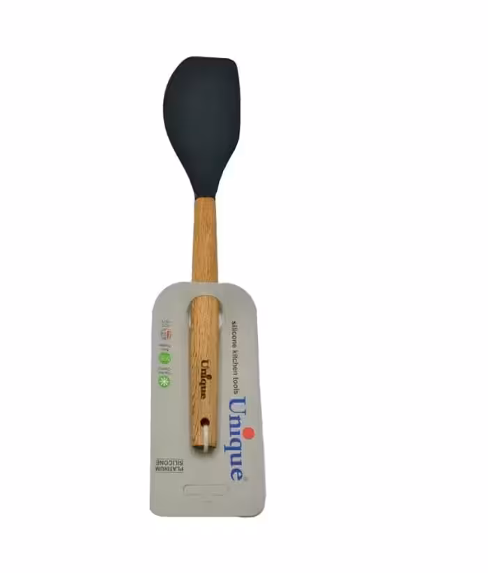 لیسک یونیک مدل سیلیکونی دسته چوبی طرح T کد 1170