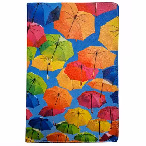 کیف طرحدار (با قاب اصلی) چتر رنگی | تبلت سامسونگ Tab A (T510-T515)