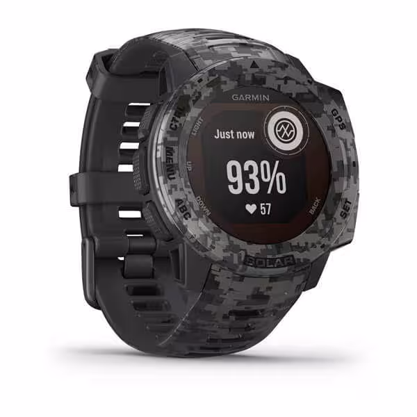 ساعت هوشمند گارمین مدل Instinct Solar Camo