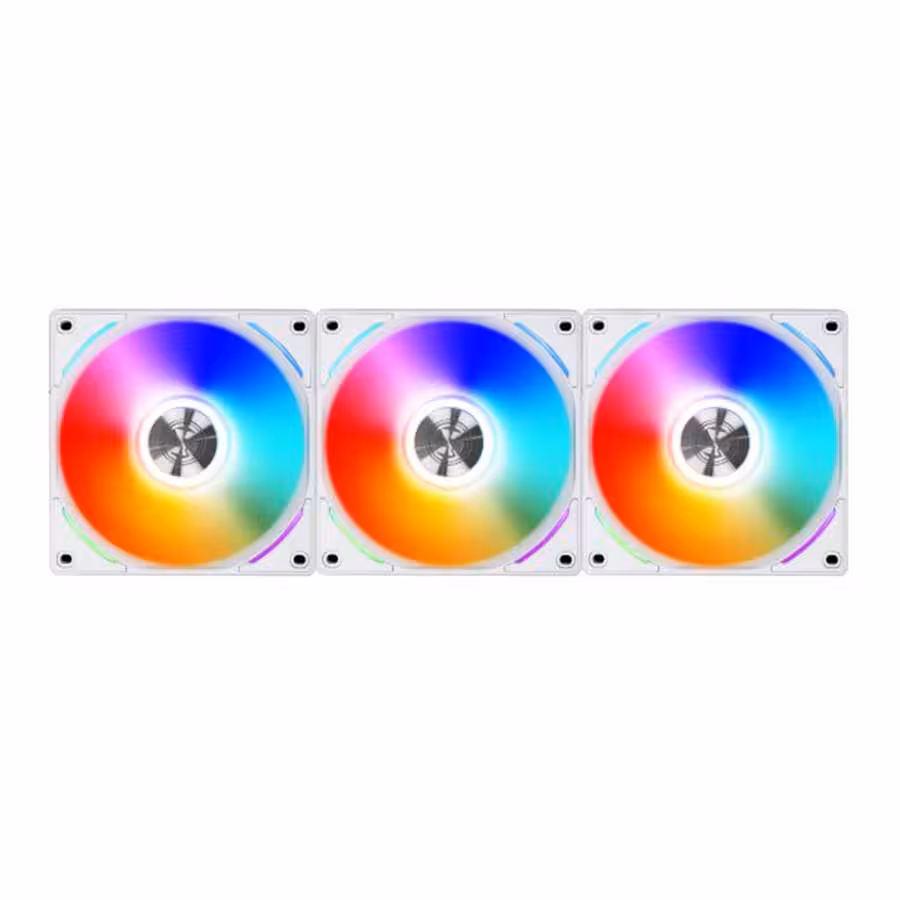 فن کیس لیان لی UNI Fan AL120 ARGB White بسته 3 عددی