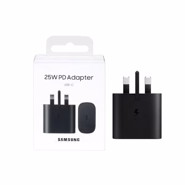 اداپتور شارژر 3 پین سامسونگ 25W SAMSUNG PD مدل 25W EP-TA800(اورجینال)