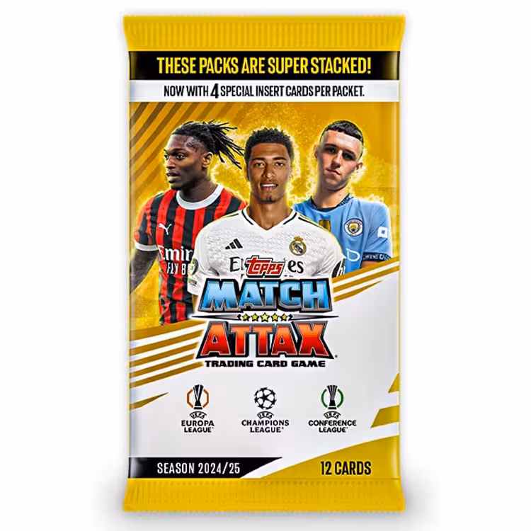Topps Match Attax UEFA Champions League Cards – 8 Pieces