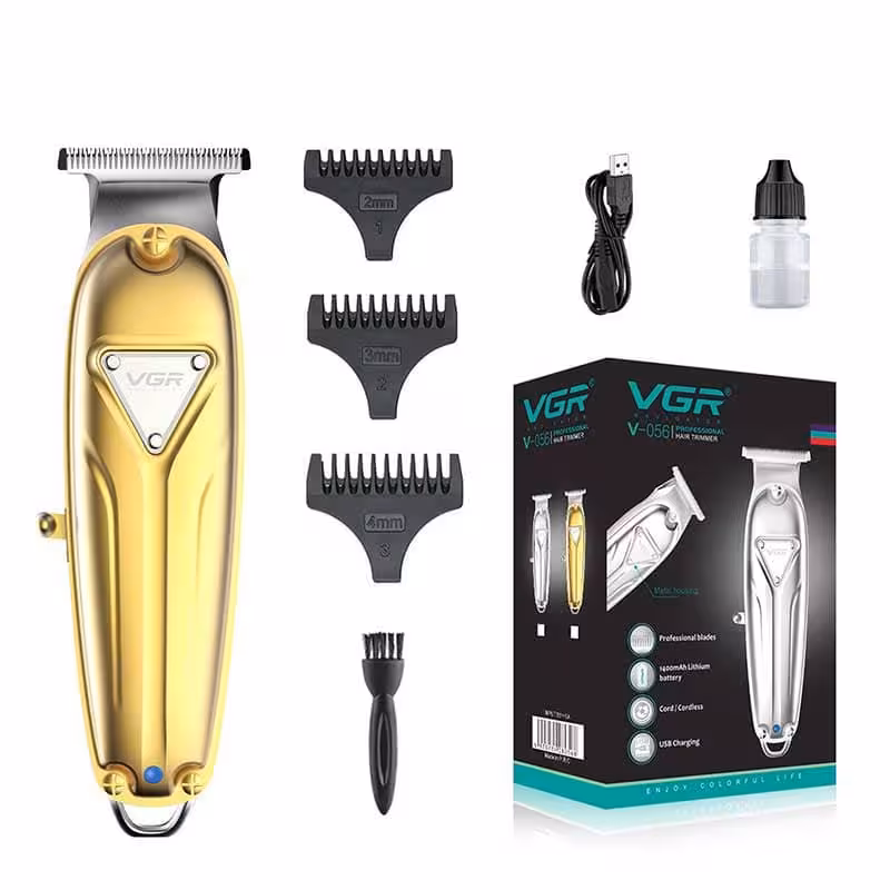 ماشین اصلاح موی سر و صورت و بدن وی جی ار مدل V-056