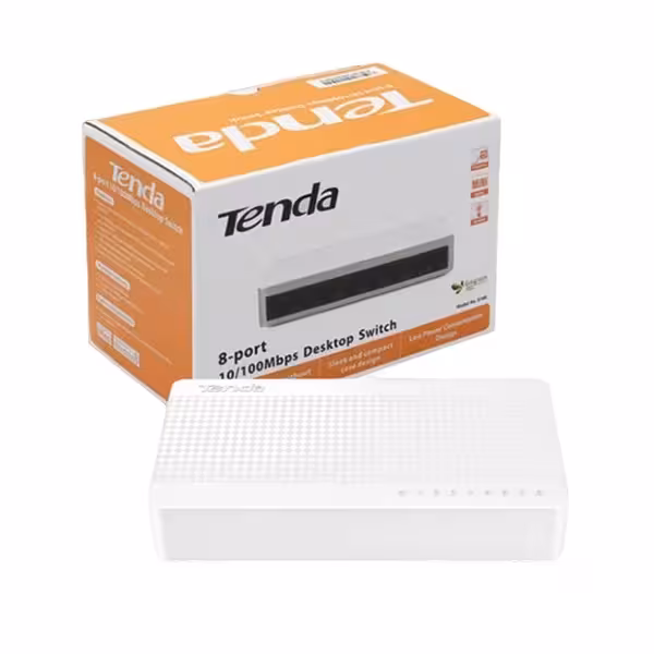 سوییچ شبکه 8 پورت تندا مدل S108 ا Tenda S108 8-Port