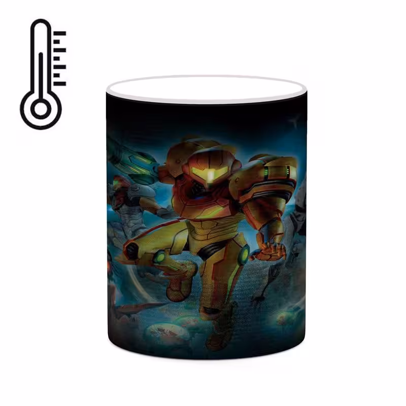 ماگ حرارتی چیتوکالا مدل بازی متروید پرایم Metroid Prime کد mgh29543
