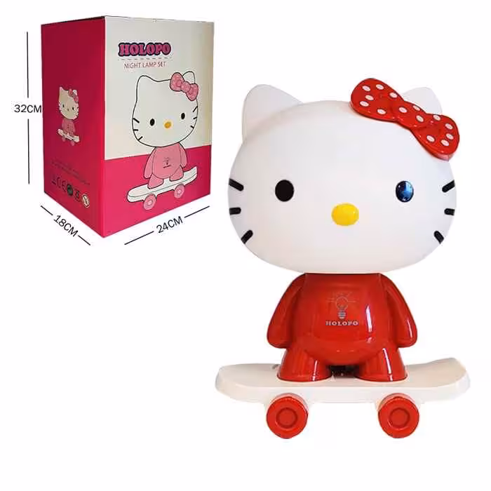 چراغ خواب فانتزی هولوپو کیتی اسکیت