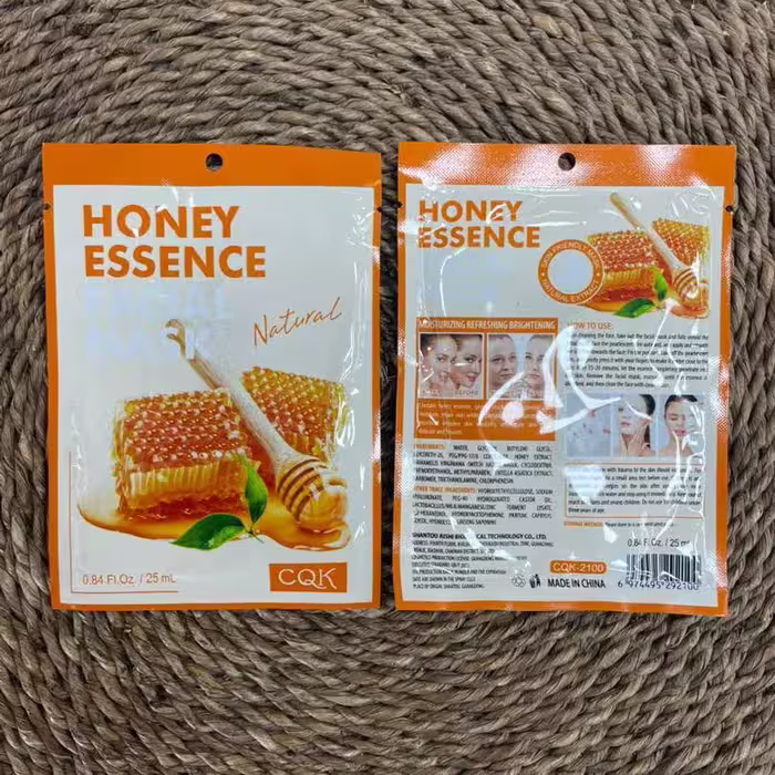 ماسک ورقه ای عسل CQK Facial Mask