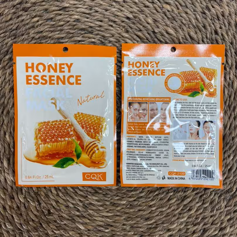 ماسک ورقه ای عسل CQK Facial Mask