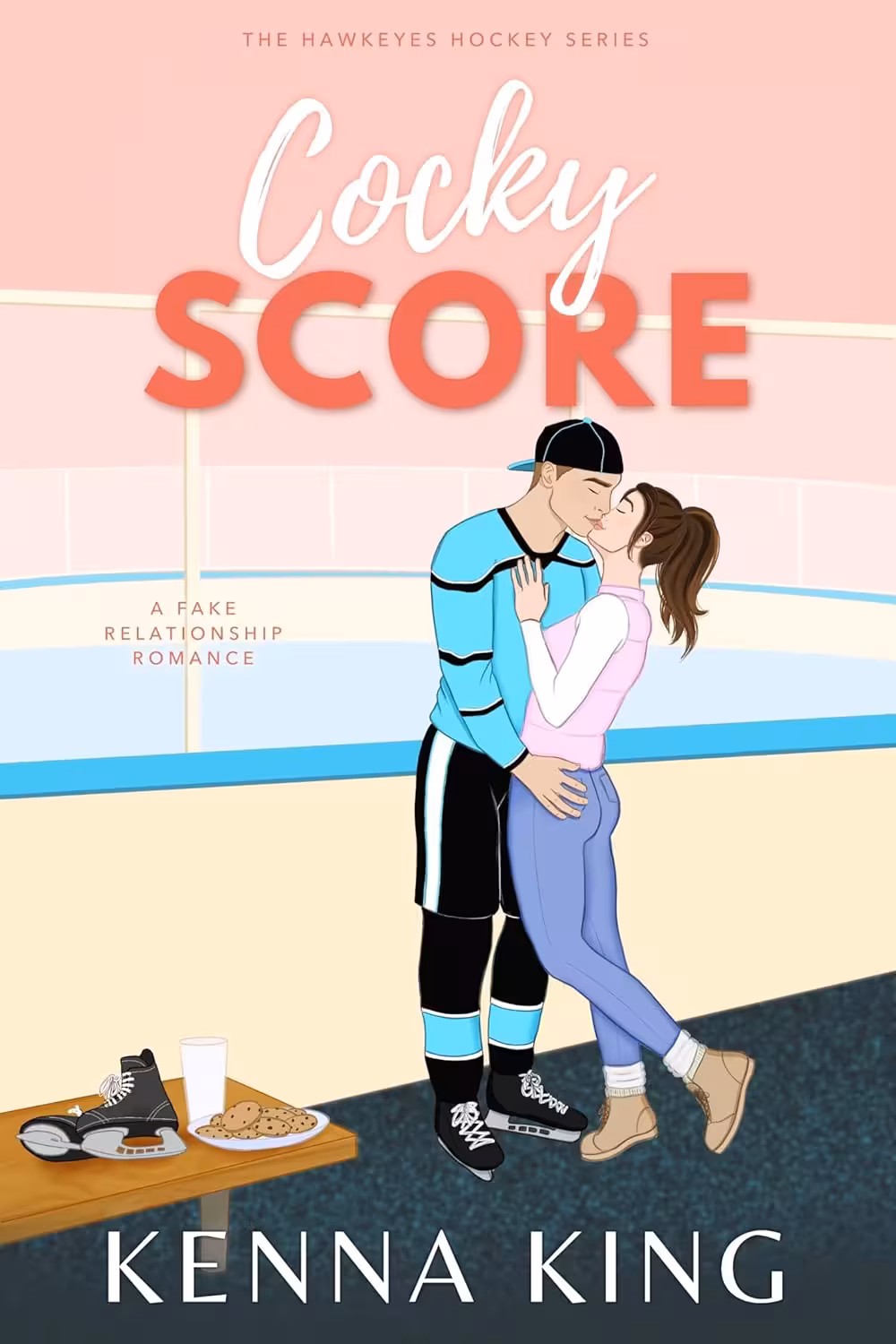 Cocky Score (The Hawkeyes Hockey Series Book 1)