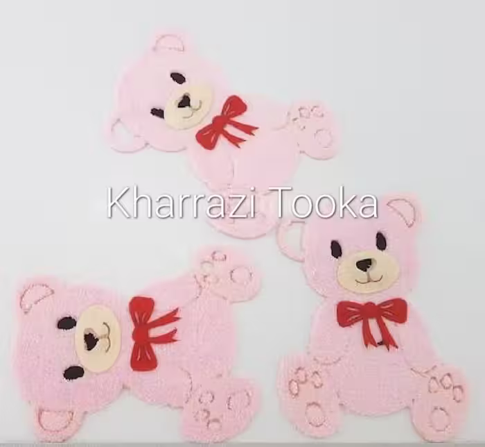 تکه دوزی حرارتی خرس