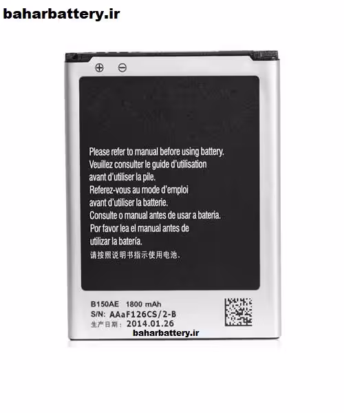 باتری اورجینال سامسونگ GALAXY CORE مدل B150AE ظرفیت 1700 میلی‌آمپر ساعت