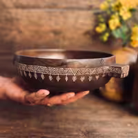 کاسه چوبی گردو کد 0366