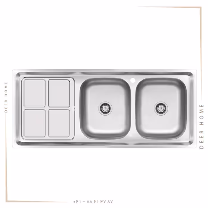 سینک کن توکار مدل 438