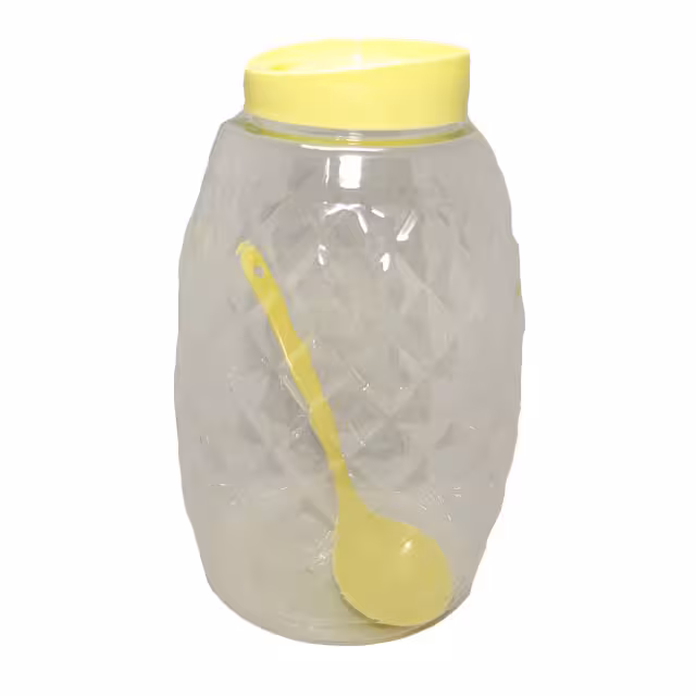 بانکه پلاستیکی آناناس ملاقه دار سایز 5