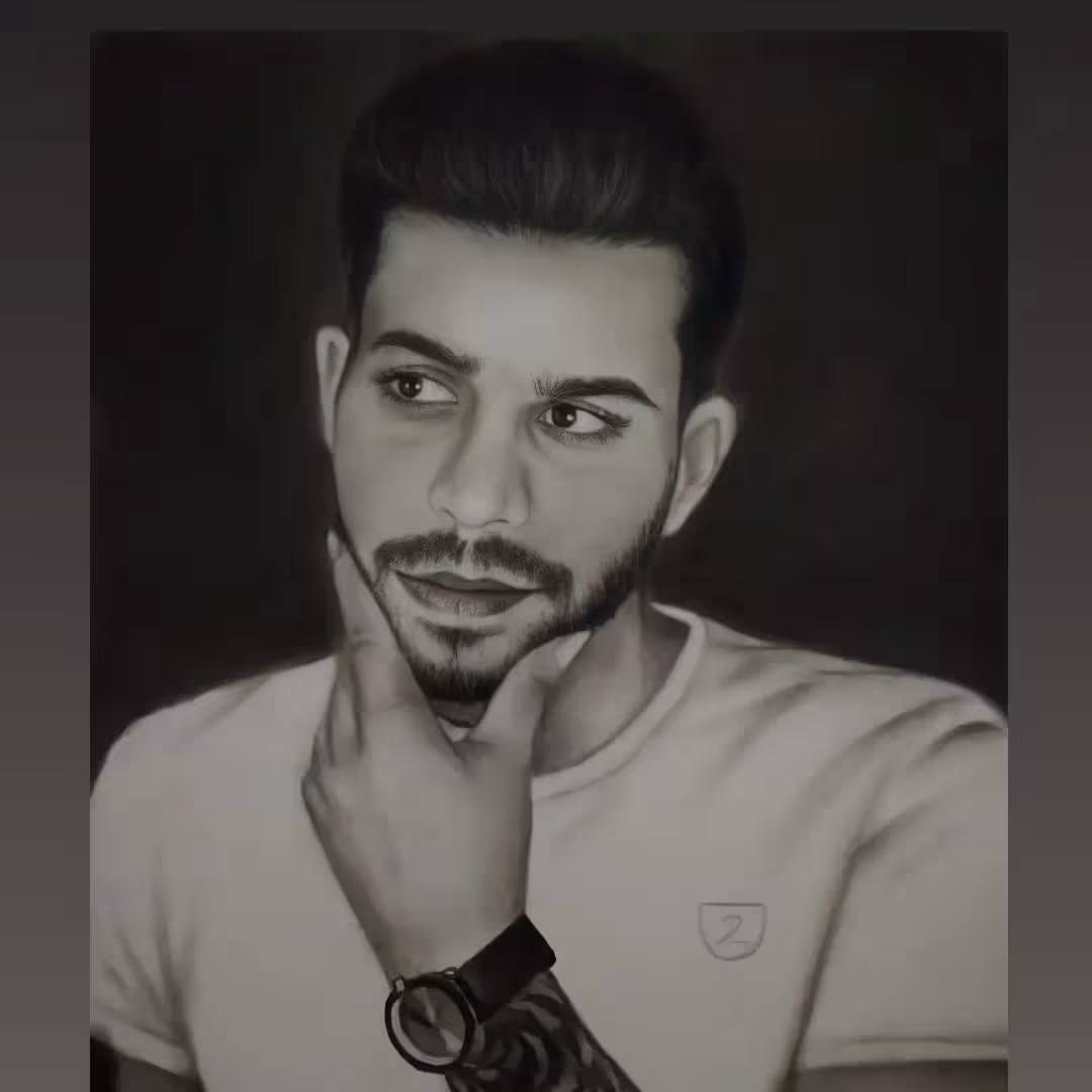 سفارش طراحی چهره سایز 35در50