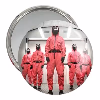 آینه جیبی خندالو مدل بازی مرکب Squid Game کد 10822