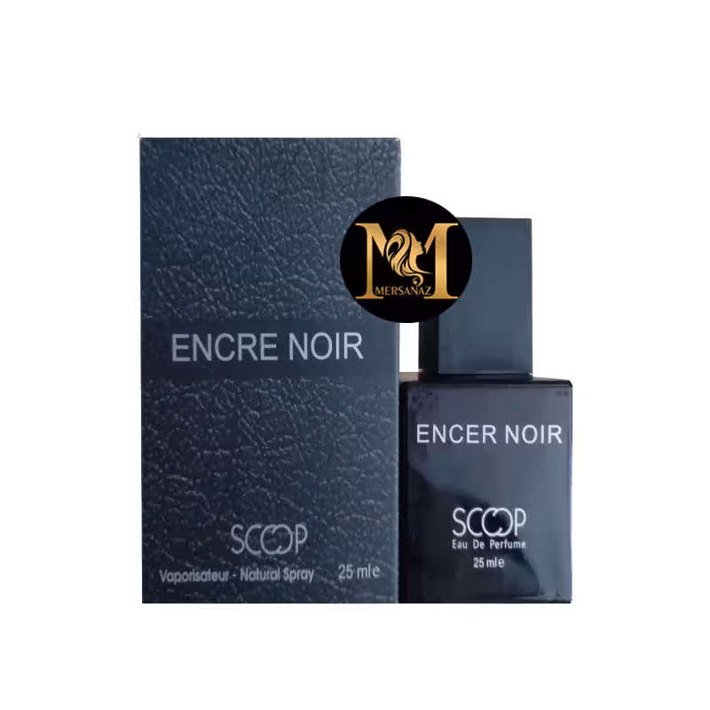 عطر جیبی مردانه اسکوپ مدل Encre Noir حجم 25 میلی‌لیتر