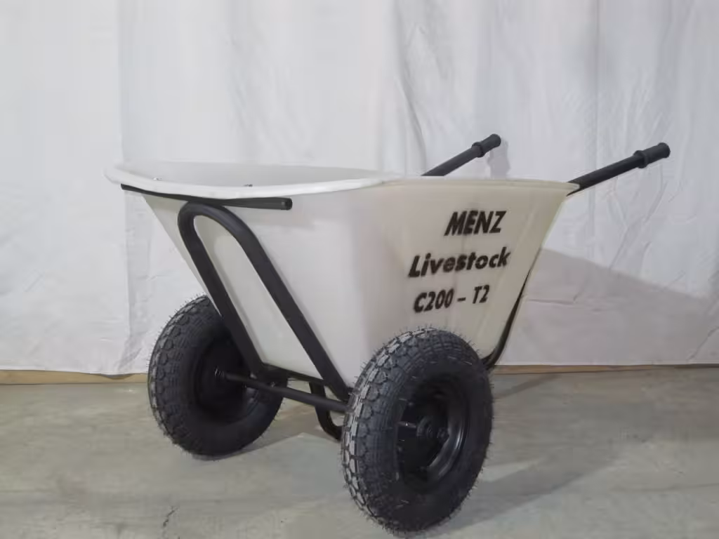 فرغون دامداری و کشاورزی با پاکت پلی اتیلن MENZ منز