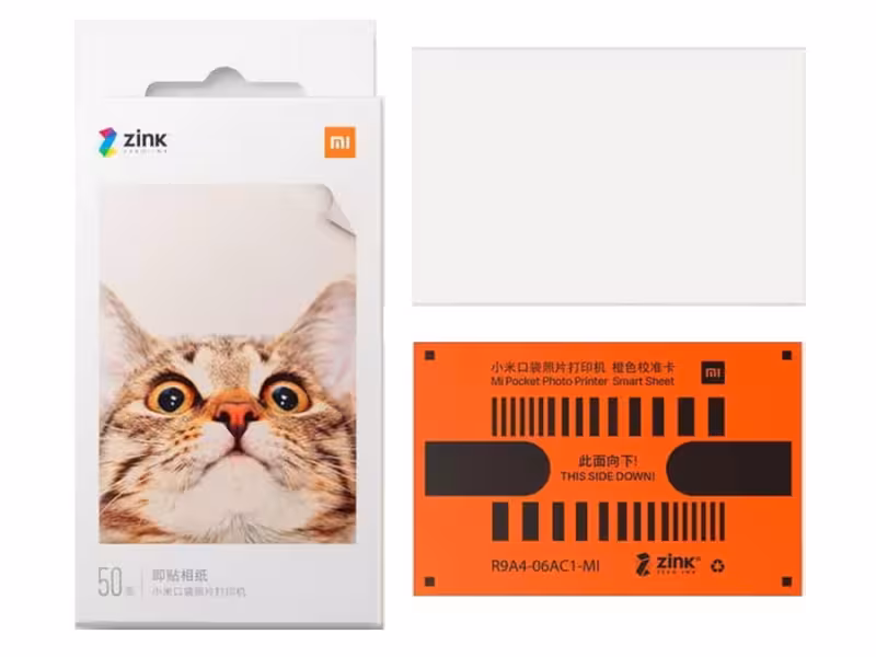کاغذ مخصوص چاپ عکس شیائومی 20تایی Mi Portable Photo Printer Paper XMZPXZHT03