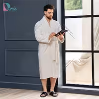 حوله تن پوش ویتو رنگ استخونی
