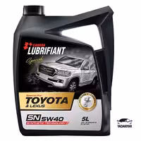 روغن موتور لوبریفنت کانادا مدل تویوتا و لکسوس SN حجم 5 لیتر (5W-40)
