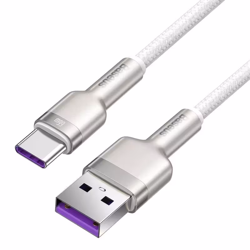 کابل تبدیل USB به USB-C باسئوس مدل CAKF000201 66W طول 2 متر