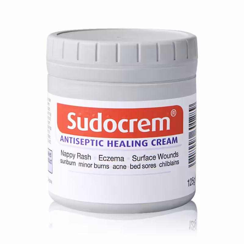کرم چند منظوره ترمیم کننده و ضد سوختگی سودوکرم Sudocrem Antiseptic Healing وزن 125 گرم
