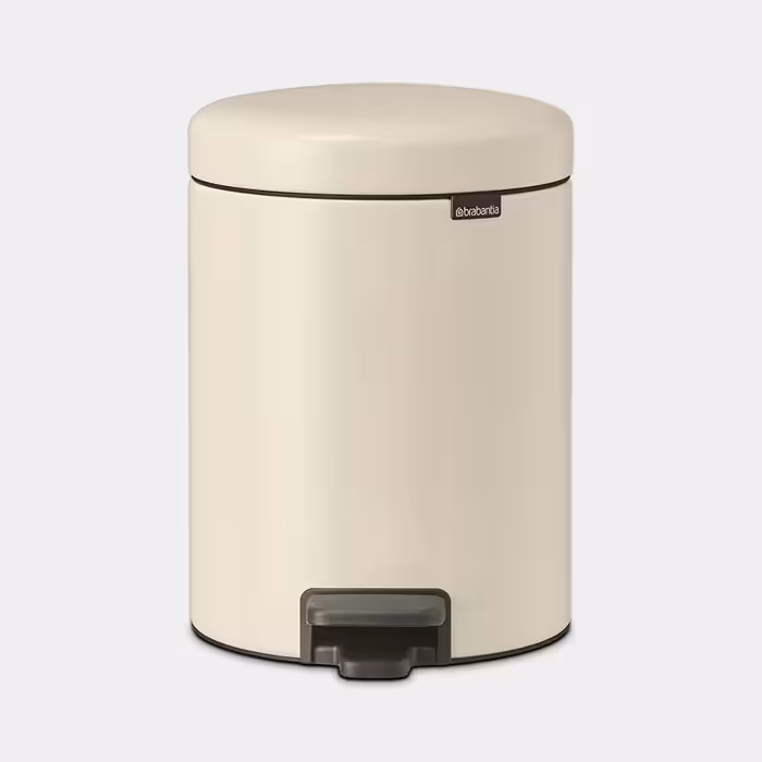 سطل زباله 5 لیتر بژ برابانتیا | Brabantia NEWICON PEDAL BIN