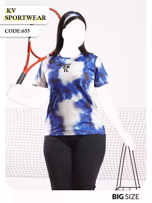 تیشرت ورزشی بیگ و فری سایز زنانه NIKE کد 002