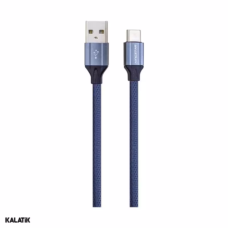 کابل تبدیل USB Type-A به USB Type-C کینگ استار مدل K18C به طول 1 متر