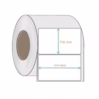 لیبل کاغذی 1 ردیف 100*35